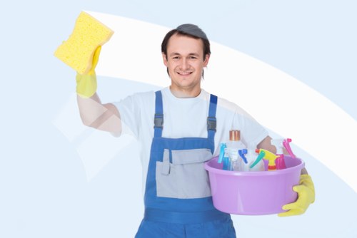 Safe handling of cleaning products and equipment
